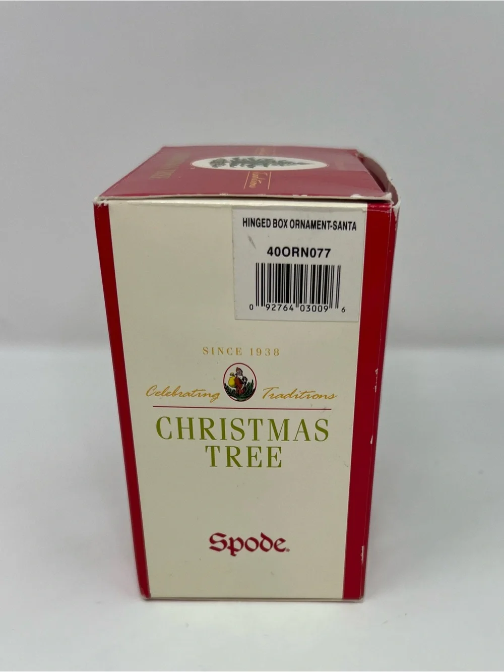 Spode santa hinged